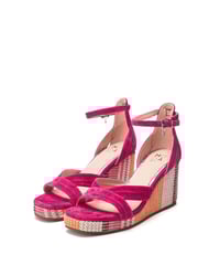 Moda in Pelle Pink May Strappy Wedge Sandals - Image 2 of 4
