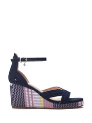 Moda in Pelle Pink May Strappy Wedge Sandals - Image 1 of 4