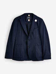 BOSS Blue Hanry Slim-Fit Tailored Suit Jacket - Image 6 of 7