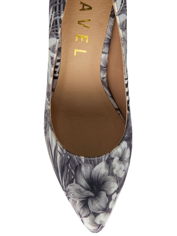Ravel Black Stiletto Heel Court Shoes - Image 3 of 3