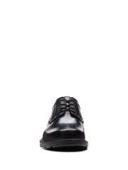 Clarks Black Wide Fit (H) Leather Kerton Lace Shoes - Image 5 of 7