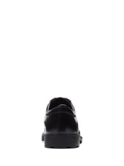 Clarks Black Wide Fit (H) Leather Kerton Lace Shoes - Image 6 of 7