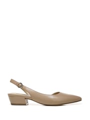 Naturalizer Wide Fit Banks Brown Slingback Shoes - Image 1 of 6