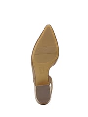 Naturalizer Wide Fit Banks Brown Slingback Shoes - Image 6 of 6