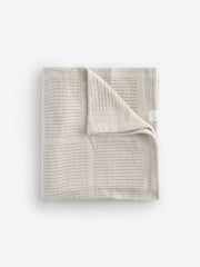 MORI Cotton Blend Cellular Blankets 2 Pack - Image 3 of 3