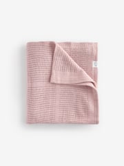 MORI Cotton Blend Cellular Blankets 2 Pack - Image 2 of 3