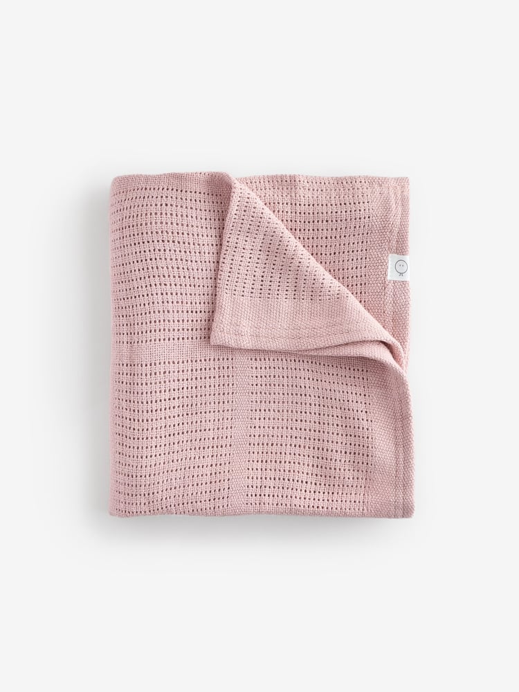 MORI Cotton Blend Cellular Blankets 2 Pack - Image 2 of 3