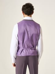 Skopes Purple Tailored Fit Beckett Suit Waistcoat - Image 2 of 4