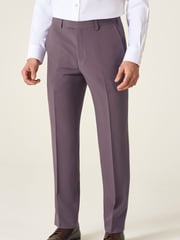 Skopes Purple Tailored Fit Beckett Suit Trousers - Image 1 of 4