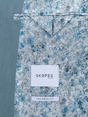 Skopes Blue Tailored Tailored Fit Beckett Suit Jacket - Image 6 of 6