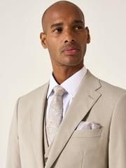 Skopes Natural Tailored Fit Caspian Stretch Look Suit Jacket - Image 6 of 8