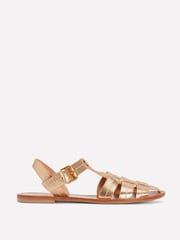 Boden Gold Fisherman Flat Sandals - Image 2 of 5