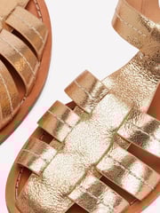 Boden Gold Fisherman Flat Sandals - Image 5 of 5