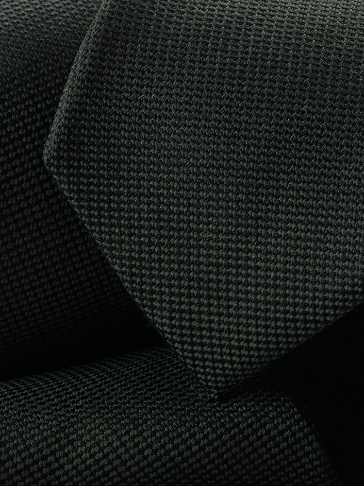 Charles Tyrwhitt Green Silk Stain Resistant Slim Tie - Image 2 of 2