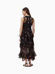 AllSaints Black Quinn Dress - Image 8 of 9