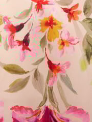 Adrianna Papell Natural Border Mikado Dress - Image 6 of 6