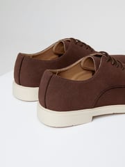 Threadbare Brown Faux Suede Desert Shoes - Image 4 of 4