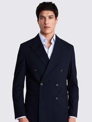MOSS Blue Relaxed Fit Jacket - Image 1 of 5