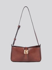 U.S. Polo Assn. Brown Womens Caring Mini Hobo Bag - Image 1 of 7