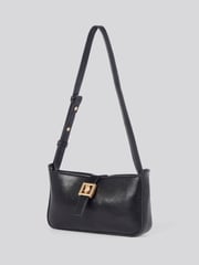 U.S. Polo Assn. Black Womens Caring Mini Hobo Bag - Image 2 of 6
