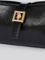 U.S. Polo Assn. Black Womens Caring Mini Hobo Bag - Image 4 of 6