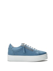Moda In Pelle Abbiy Chunky Slab Sole Side Zip Lace Up Trainers - Image 2 of 5