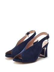 Moda in Pelle Love High Vamp Comfort Sandals with Swoosh Heels - Image 2 of 4