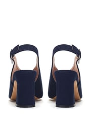Moda in Pelle Love High Vamp Comfort Sandals with Swoosh Heels - Image 3 of 4