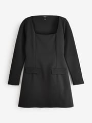 River Island Black Square Neck Mini Dress - Image 1 of 1