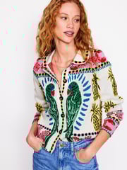 Boden Jacquard Knitted Shacket - Bild 2 von 7