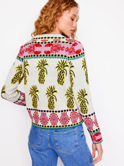 Boden Jacquard Knitted Shacket - Bild 4 von 7