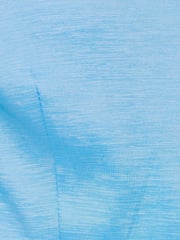 Adrianna Papell Blue Taffeta Shirt Dress - Image 7 of 7