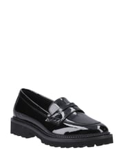 Hush Puppies Senior Grazia Patent Black Loafers - Image 2 of 4