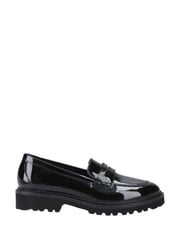 Hush Puppies Junior Grazia Patent Black Loafers - Image 1 of 4