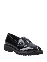 Hush Puppies Junior Grazia Patent Black Loafers - Image 2 of 4