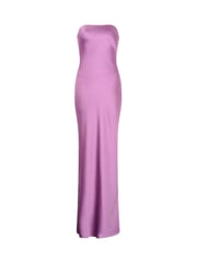 Omnes Purple Amdra Strapless Bandeau Maxi Dress - Image 5 of 5