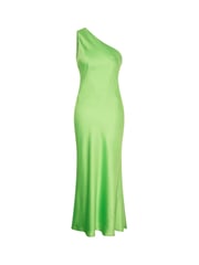 Omnes Green Uma One Shoulder Maxi Dress - Image 5 of 5