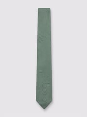Antique Rogue Green Knitted Tie - Image 1 of 4