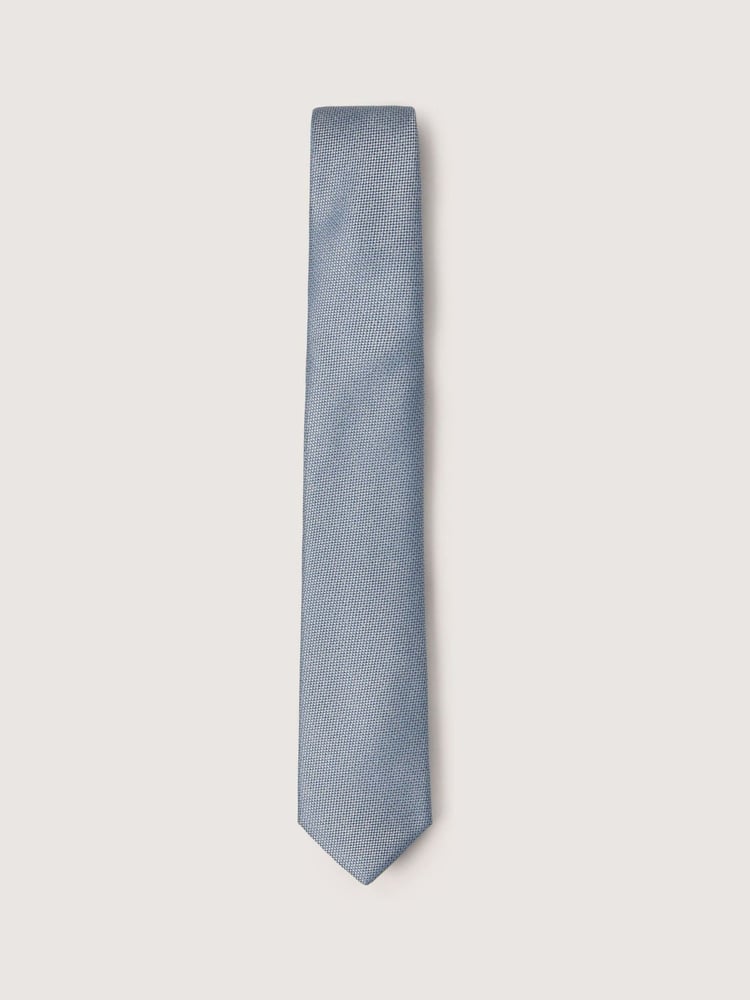 Antique Rogue Blue Texture Tie - Image 1 of 4
