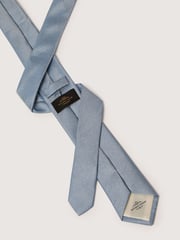 Antique Rogue Blue Texture Tie - Image 2 of 4