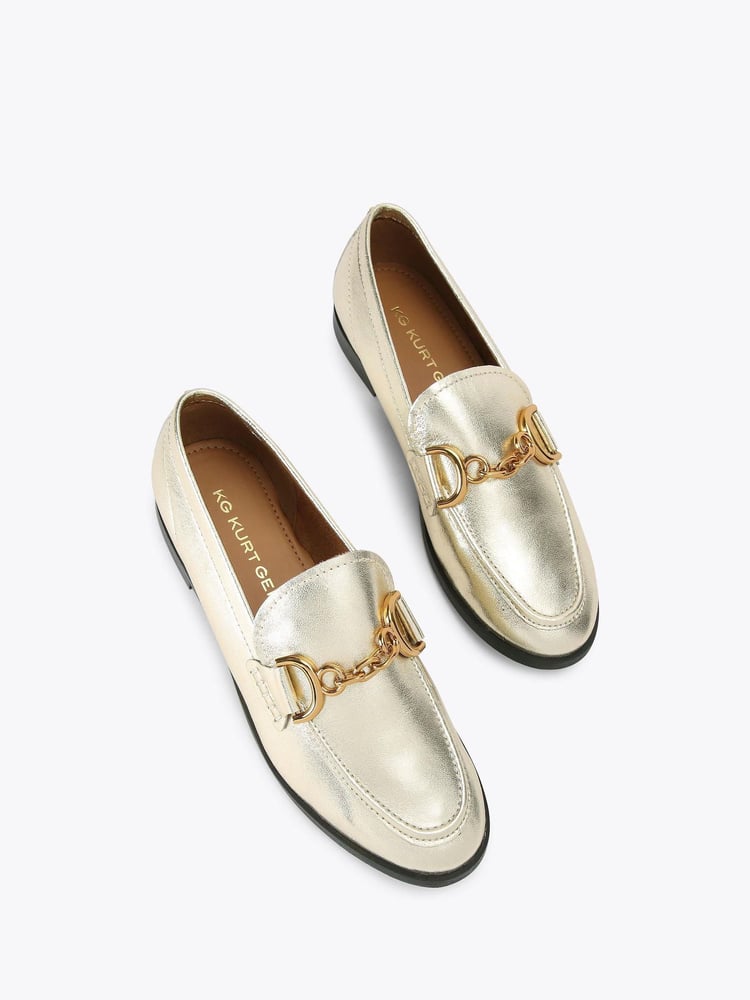 KG Kurt Geiger Gold Marrisa Shoes - Image 2 of 4