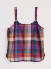 Seasalt Cornwall Multi Relaxed Fit Hares Tail 100% Organic Cotton Vest - Image 8 of 9