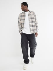 River Island Natural Ecru Studio Oversized T-Shirt - Image 3 of 6