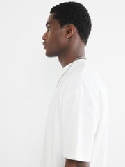 River Island Natural Ecru Studio Oversized T-Shirt - Image 4 of 6