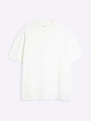 River Island Natural Ecru Studio Oversized T-Shirt - Image 5 of 6
