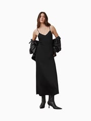 AllSaints Black Bryony Dress - Image 1 of 5