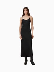 AllSaints Black Bryony Dress - Image 3 of 5