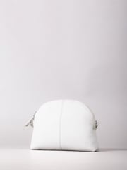Lakeland Leather White Elterwater Curved Cross-Body Bag - Image 2 of 6