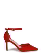 Linzi Red Maci Stiletto Court Heel With Ankle Strap - Image 2 of 4