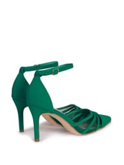 Linzi Green Serri Court Stiletto Heel With Mesh Front Detail - Image 4 of 4